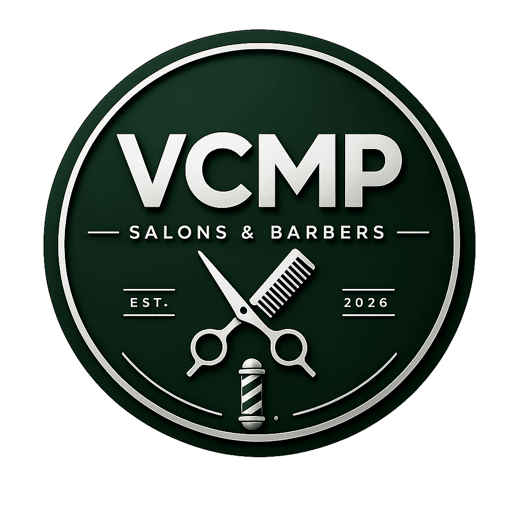 VCMP Salons & Barbers logo